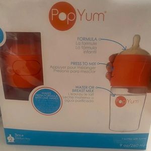 Pop yum bottles